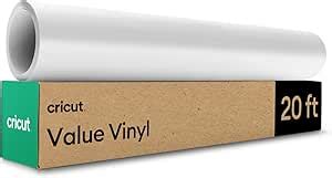 Cricut Volume Iron On White 12In x 20ft; 1 roll 12 in x 20 ft (30.5 cm x 6.1 m); Quality product at an affordable price; Matte finish; Outlasts 25 washes; Clear, heat-resistant backer for easy pressing; Designed with safety in mind; Optimized for Cricut cutting machines & heat presses